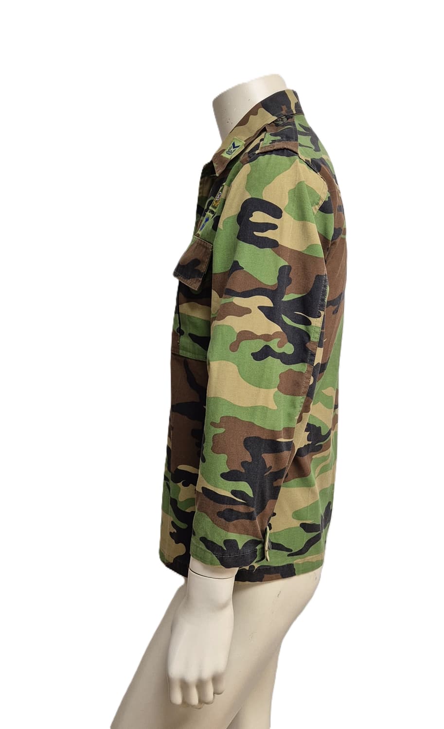 공군 구형 항공무기정비 하사 후기형 동계 전투복 상의 자켓 (M) 상품이미지2