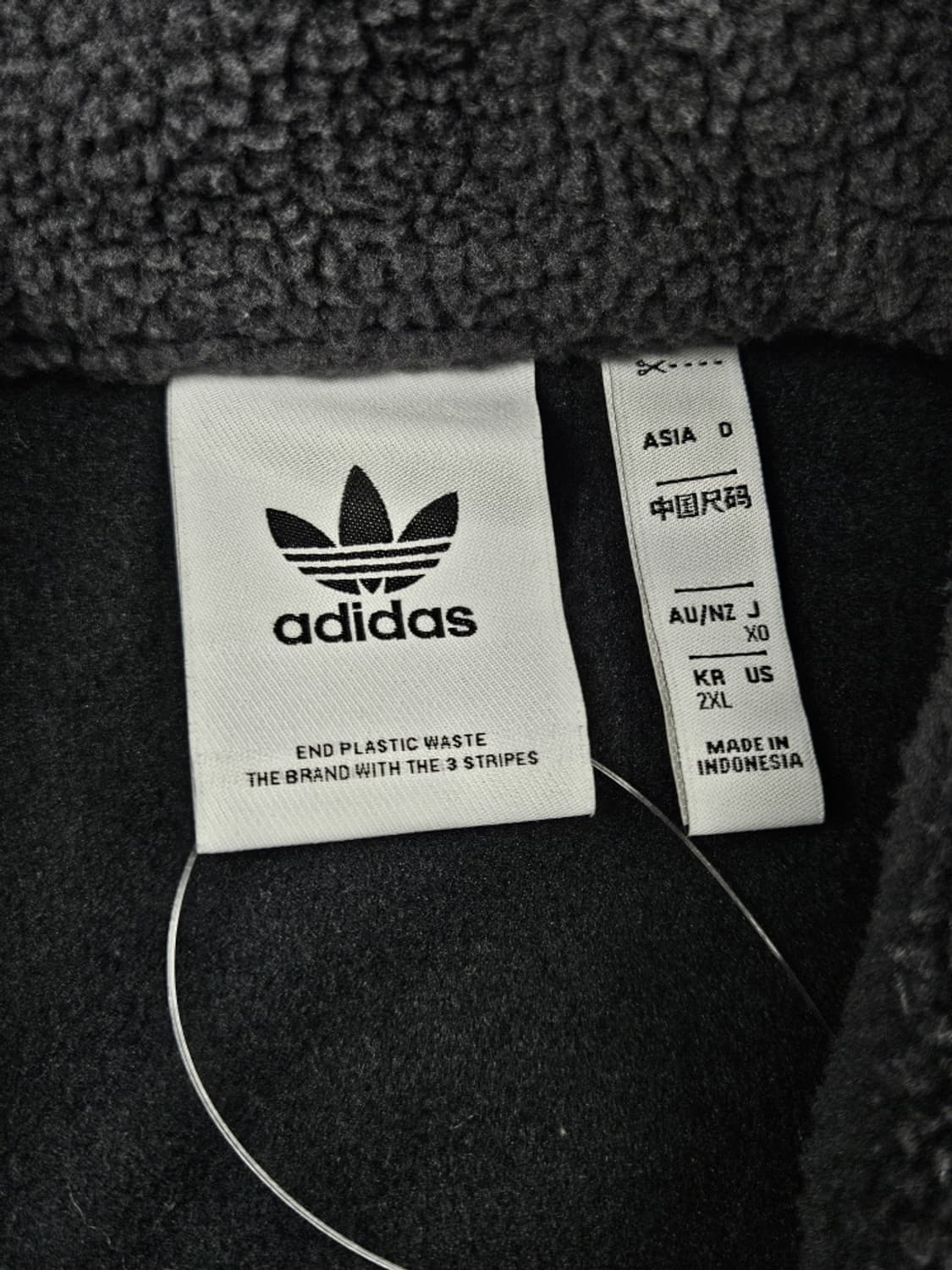 아디다스 어드벤쳐 스쿼미시 플리스 아노락 집업( 2XL ) / 10087 상품이미지9