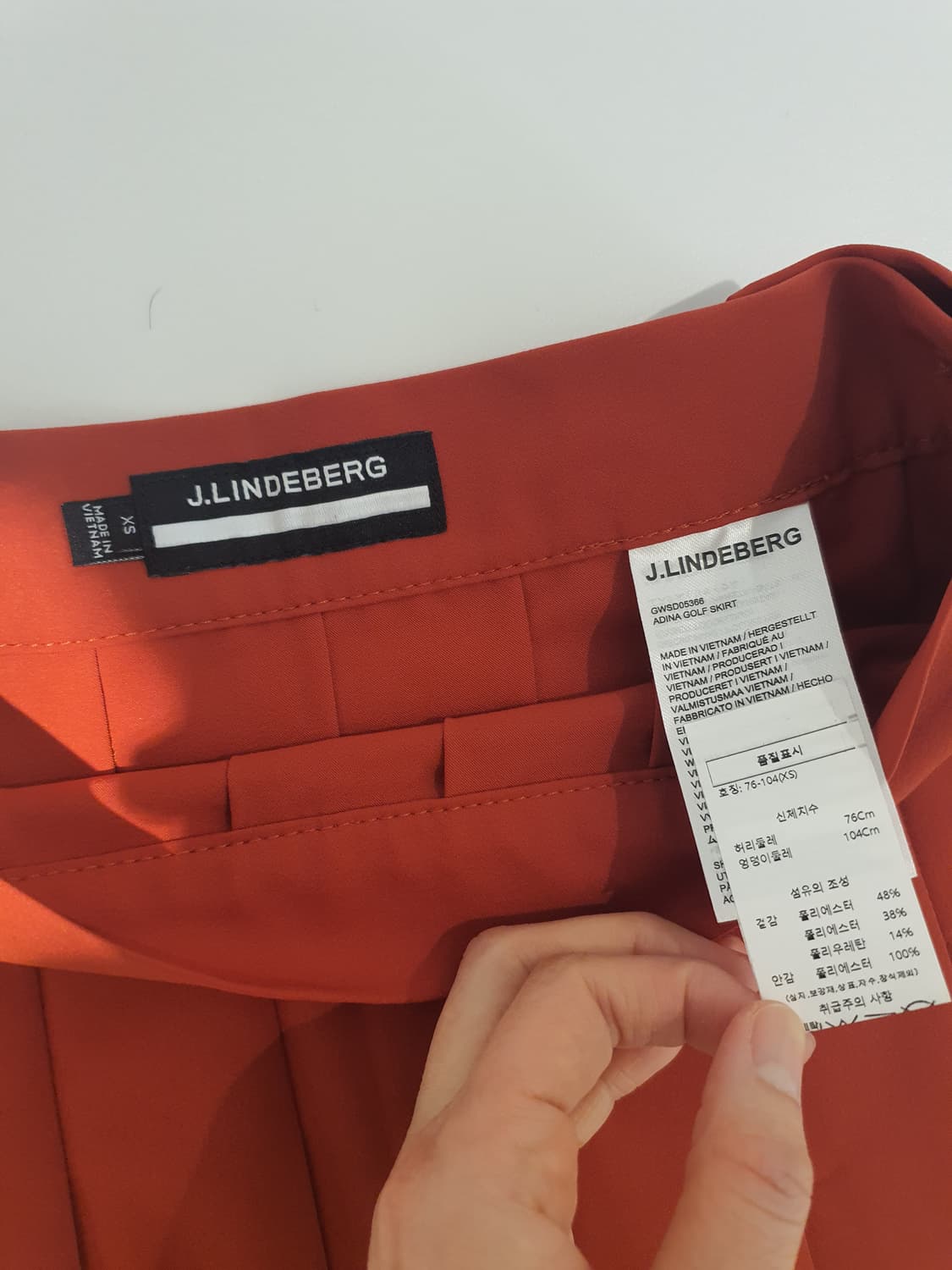 제이린드버그 아디나 골프 스커트 상품이미지4