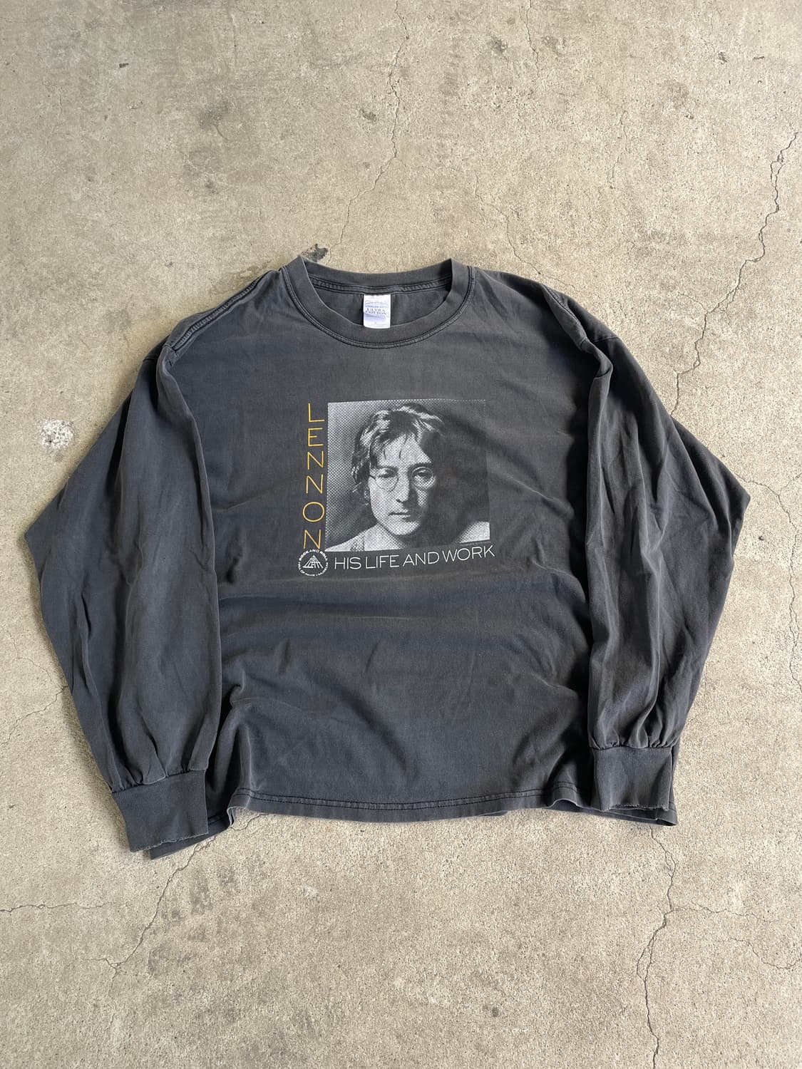 90-00s John Lennon Faded Band LS 상품이미지4