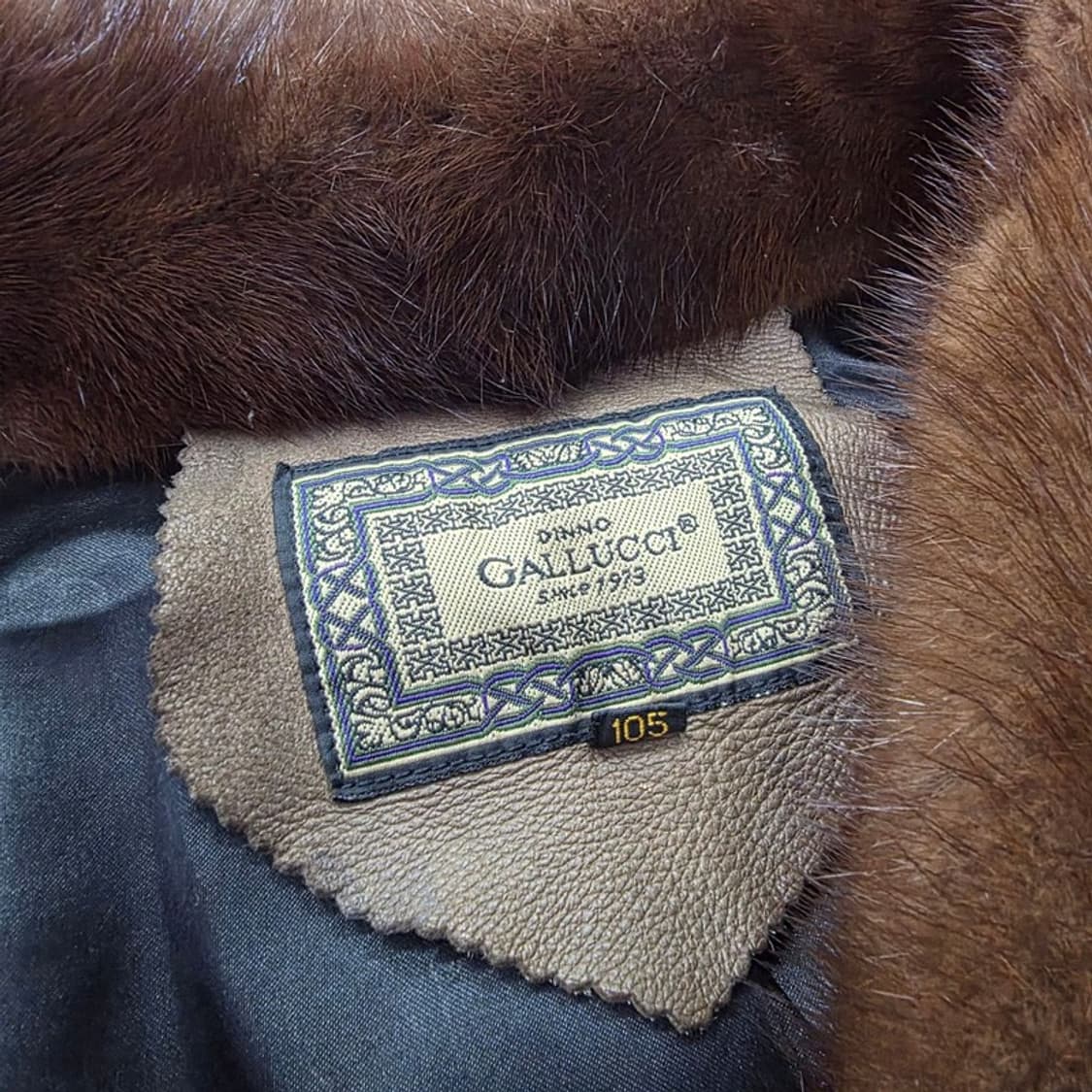 DINNO GALLUCCI 디노갈루치 양가죽 무스탕 코트 XL 상품이미지5