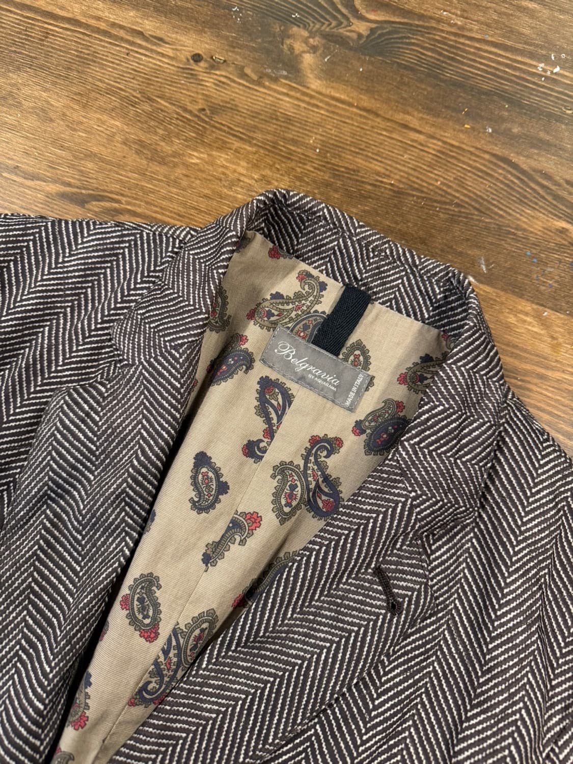 벨그라비아 자켓 남성95-100 상품이미지6