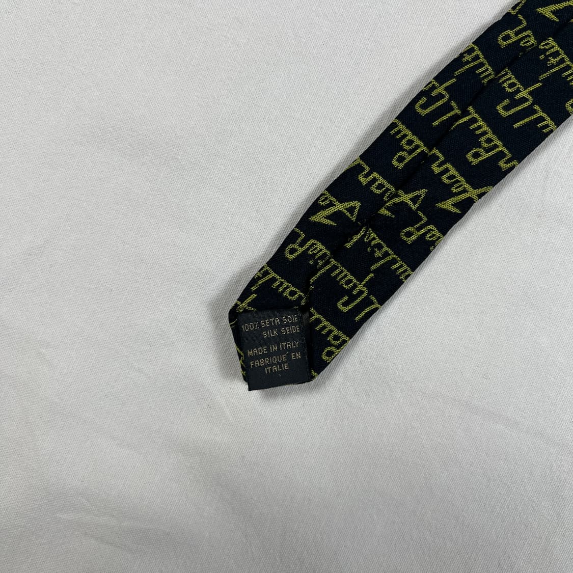 90‘s 장폴고티에 jpg 레터링 넥타이 상품이미지7