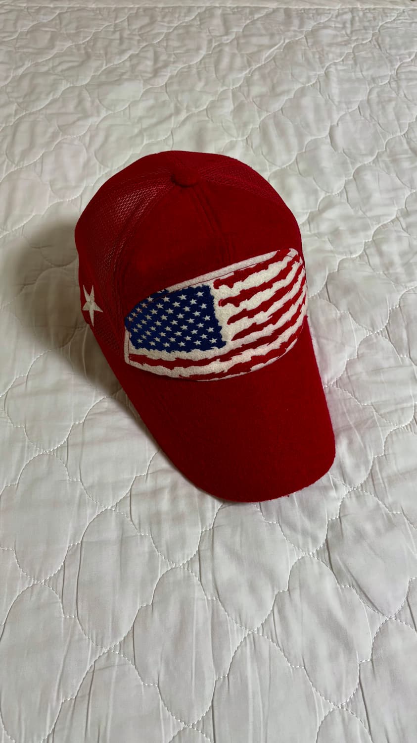 웨스켄 스타 스팽글 성조기 볼캡 OS 상품이미지1