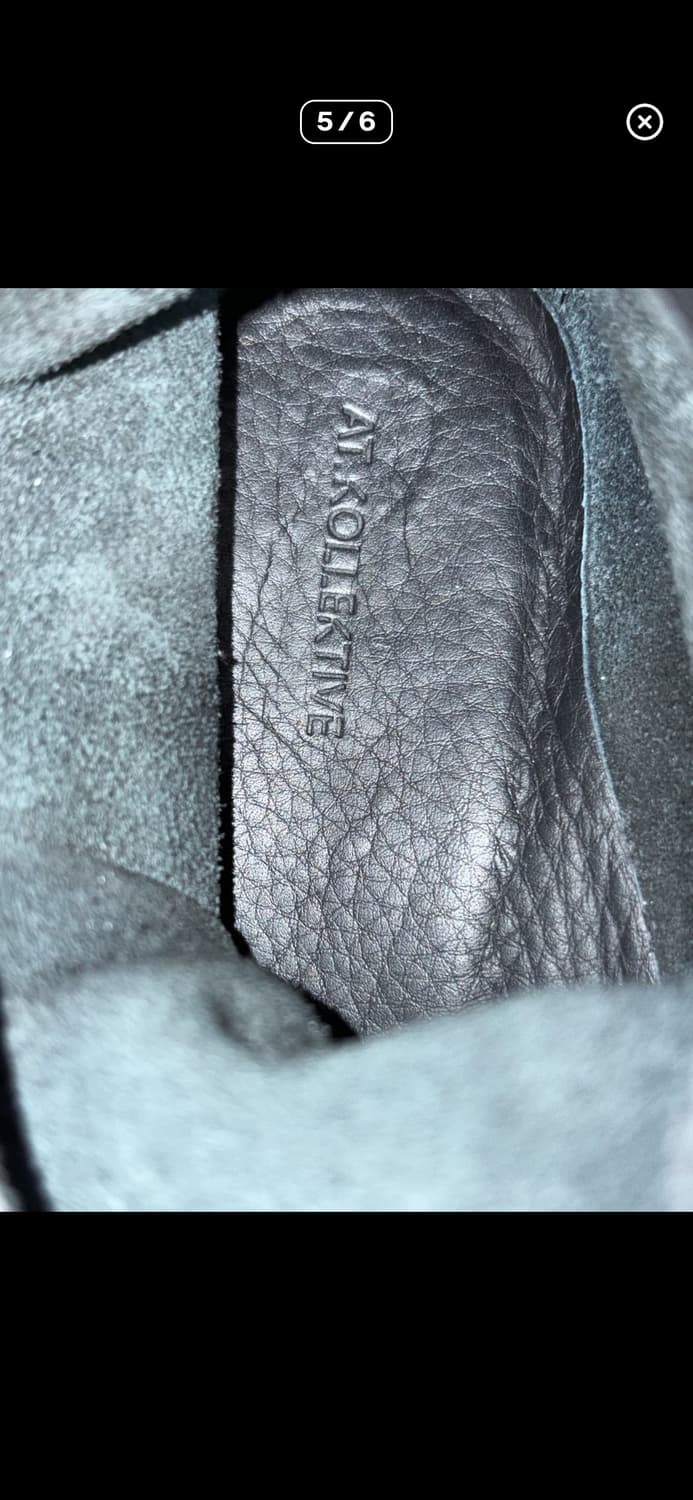 앳콜렉티브 데저트 부츠 블랙 41 상품이미지5