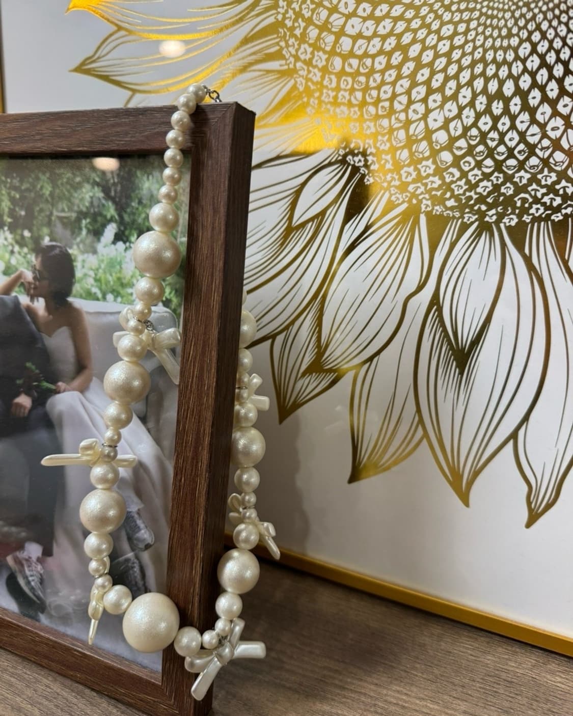 진주 리본 목걸이 상품이미지6