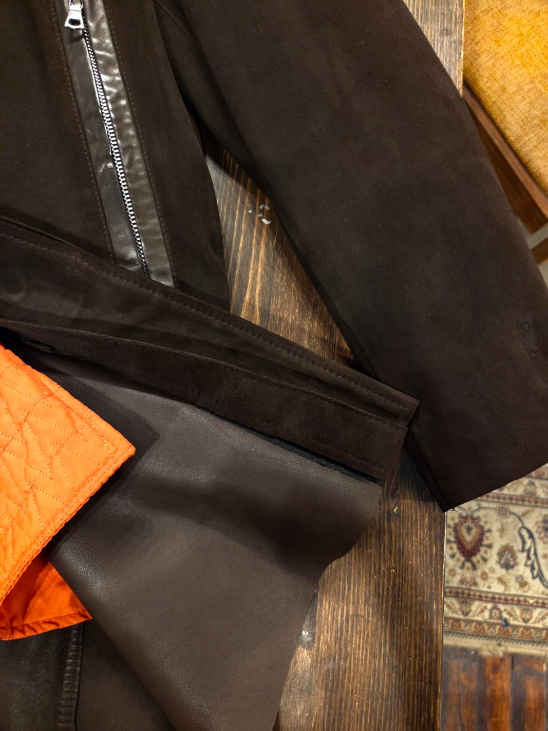 발렌티노 F-1 스웨이드 레더자켓 상품이미지6