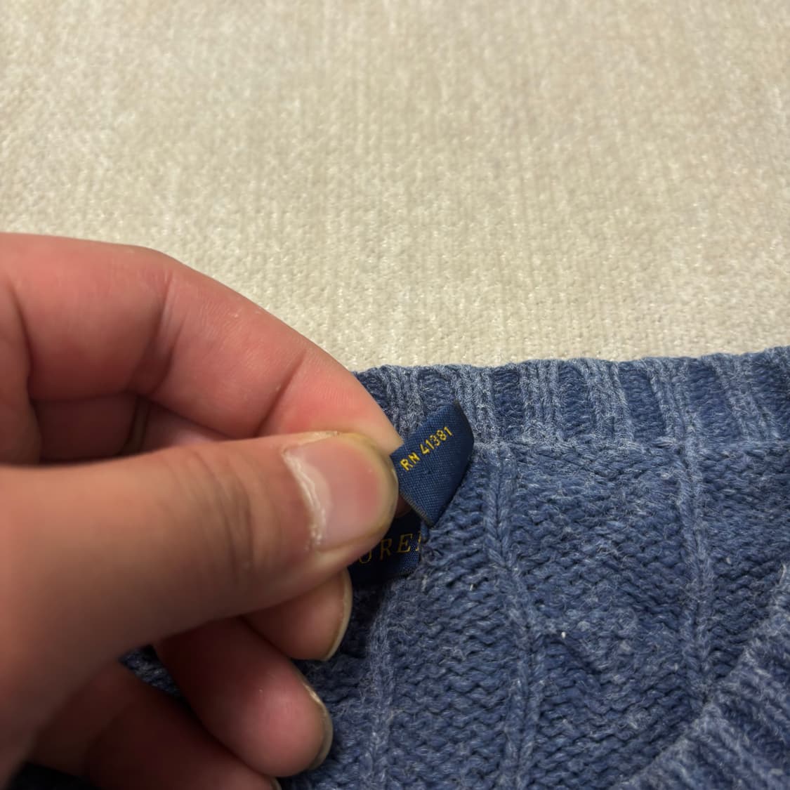 100 폴로랄프로렌 꽈배기 니트 상품이미지4