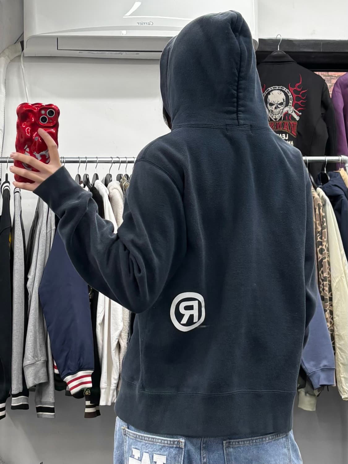 베이프 빅사루 후드집업 상품이미지5