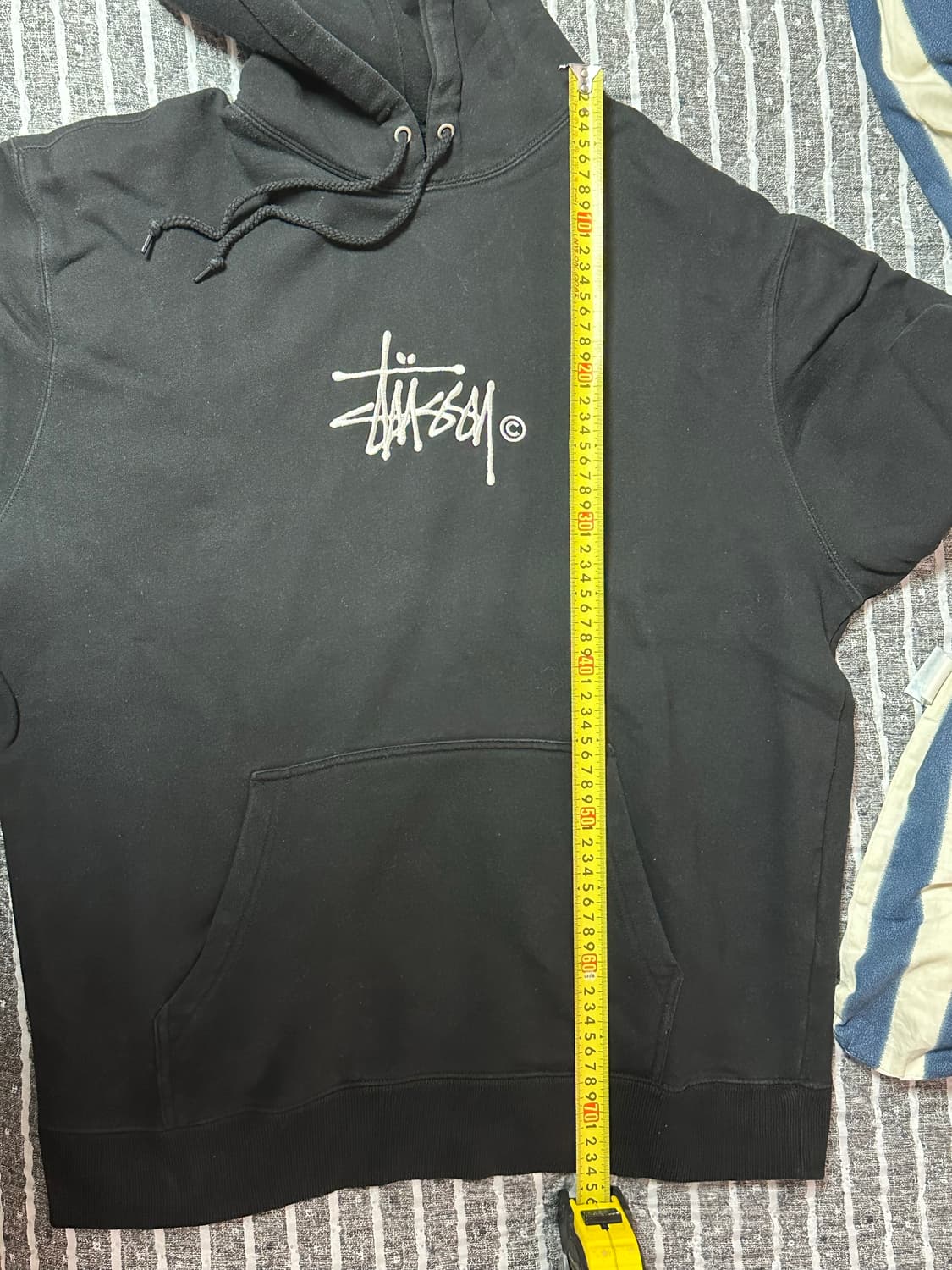 스투시 아플리케 후드티 xl 상품이미지6