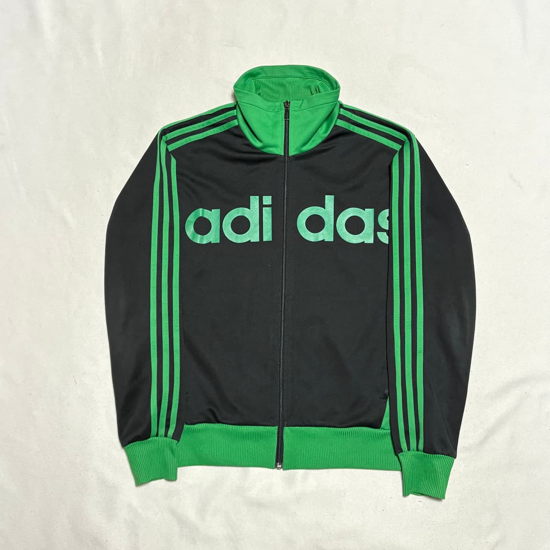 95 아디다스 빅로고 그린 트랙탑 상품이미지2