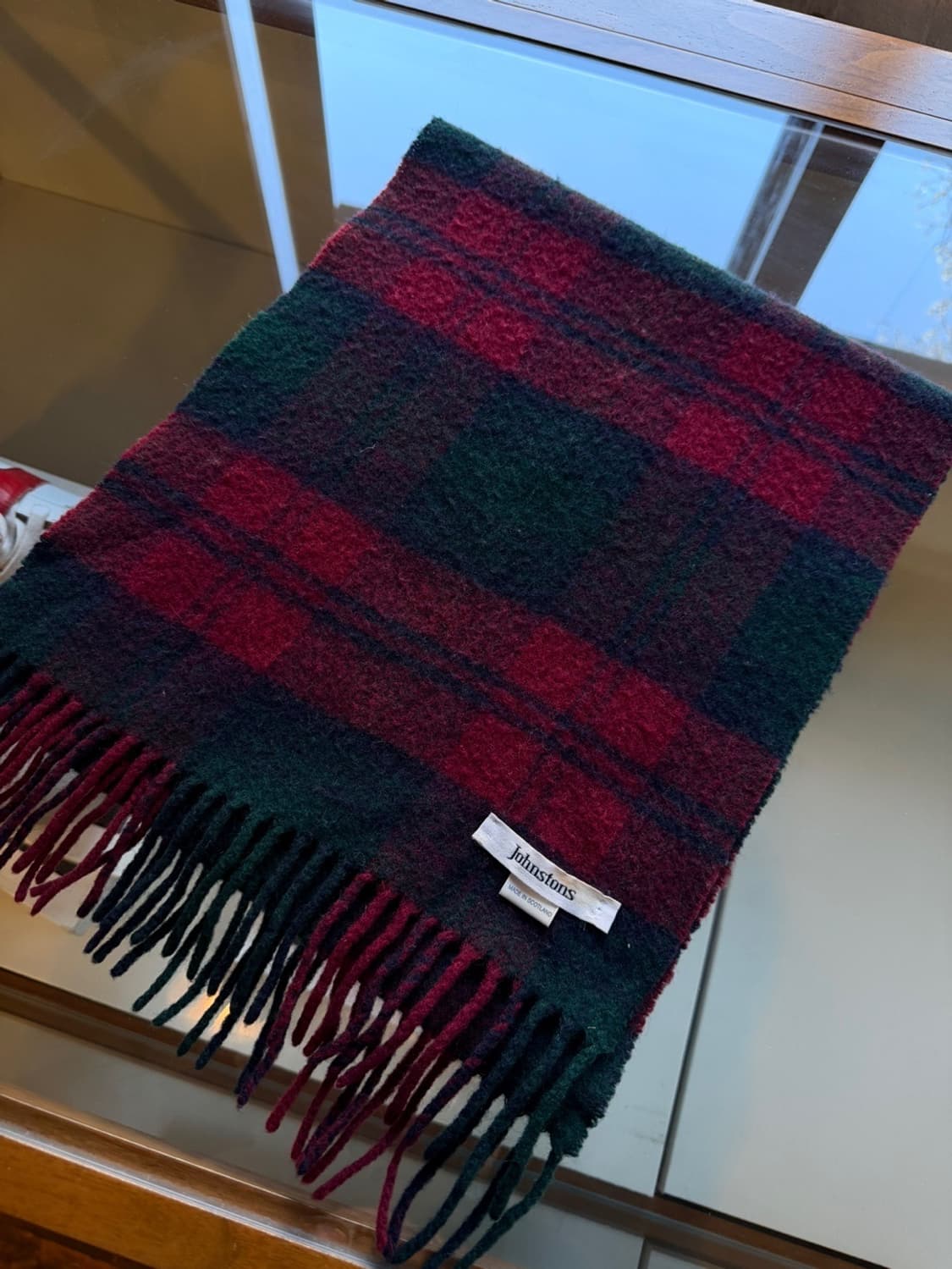 존스톤스 스코티쉬 캐시미어 머플러 상품이미지9