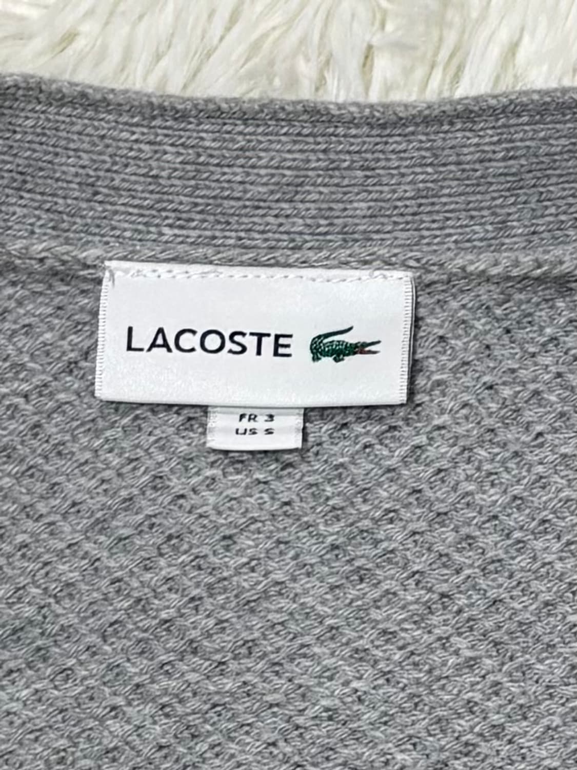 라코스테 브이넥 가디건 상품이미지6