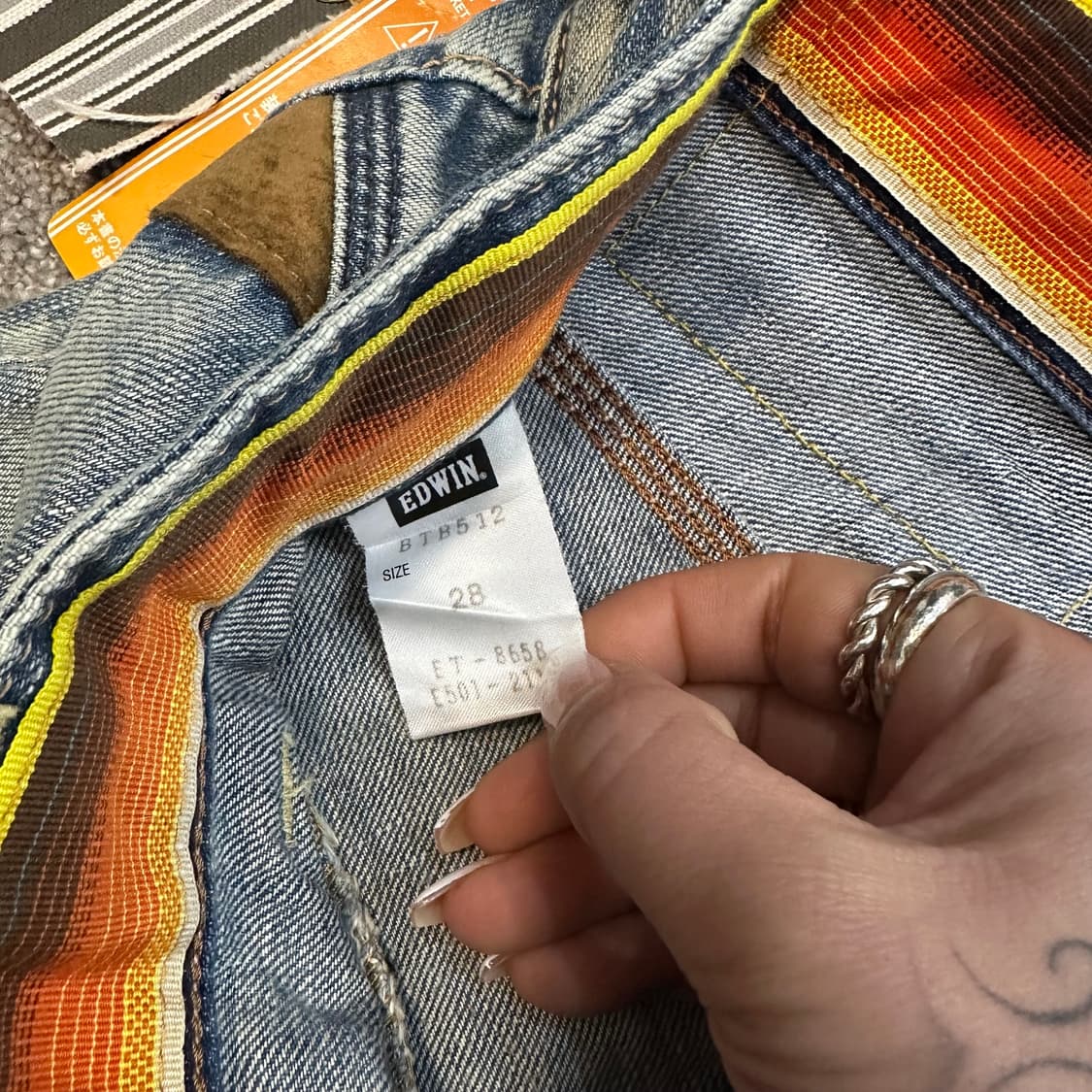 에드윈 블루트립 503 부츠컷(28) 상품이미지8