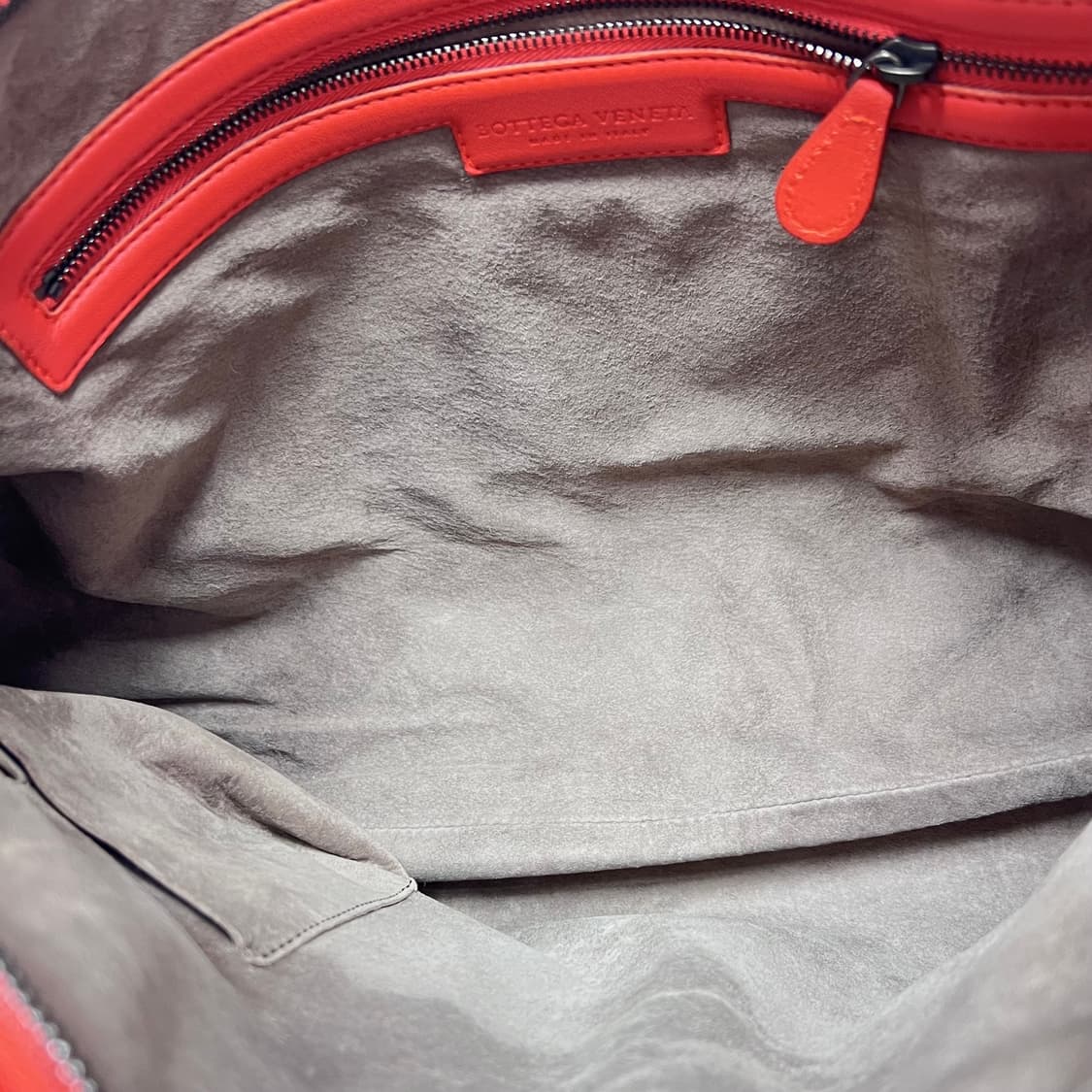 보테가베네타 호보백 빈티지 홉 레드 다홍색 상품이미지8