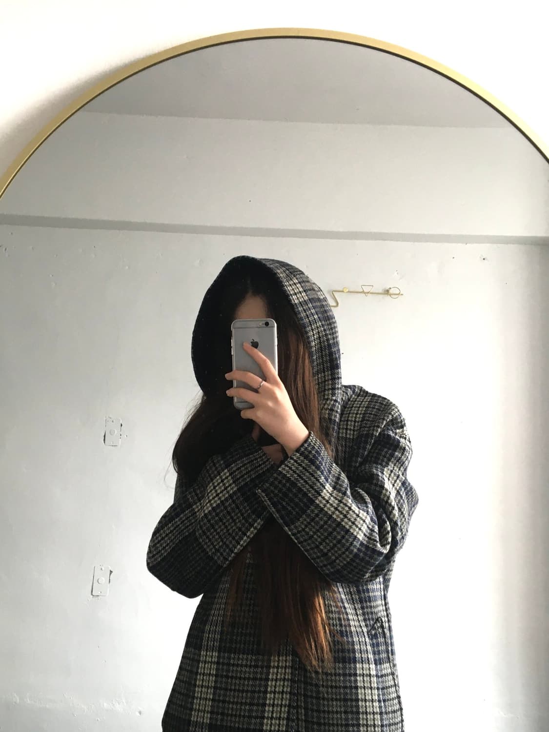 타임 옴므 체크울코트 상품이미지4