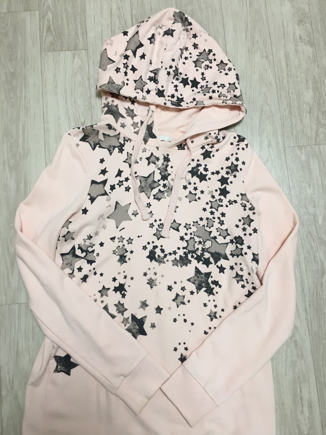 8seconds baby pink star hoodie 상품이미지2