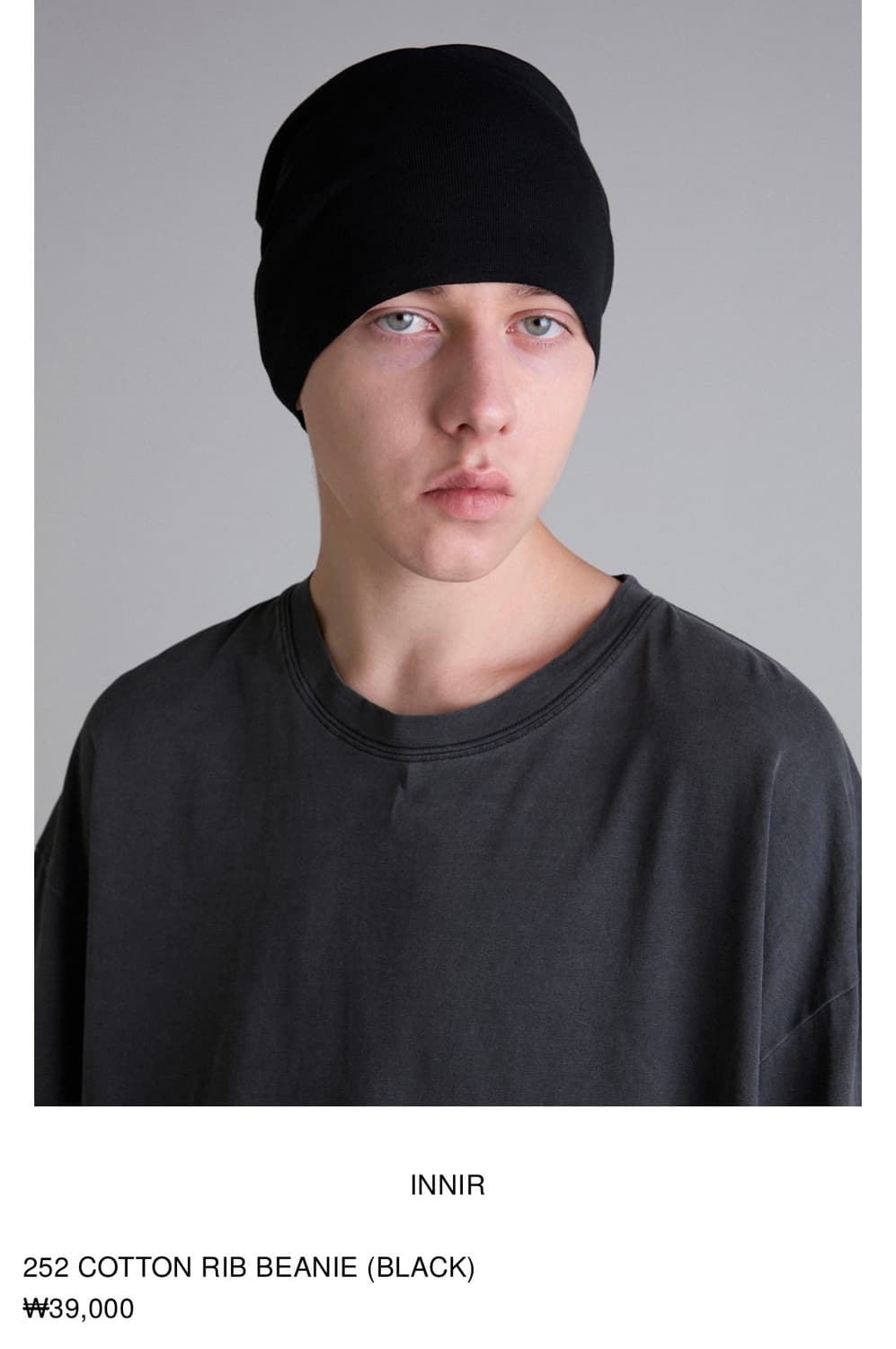 INNIR 이니어 코튼 립 비니 상품이미지3
