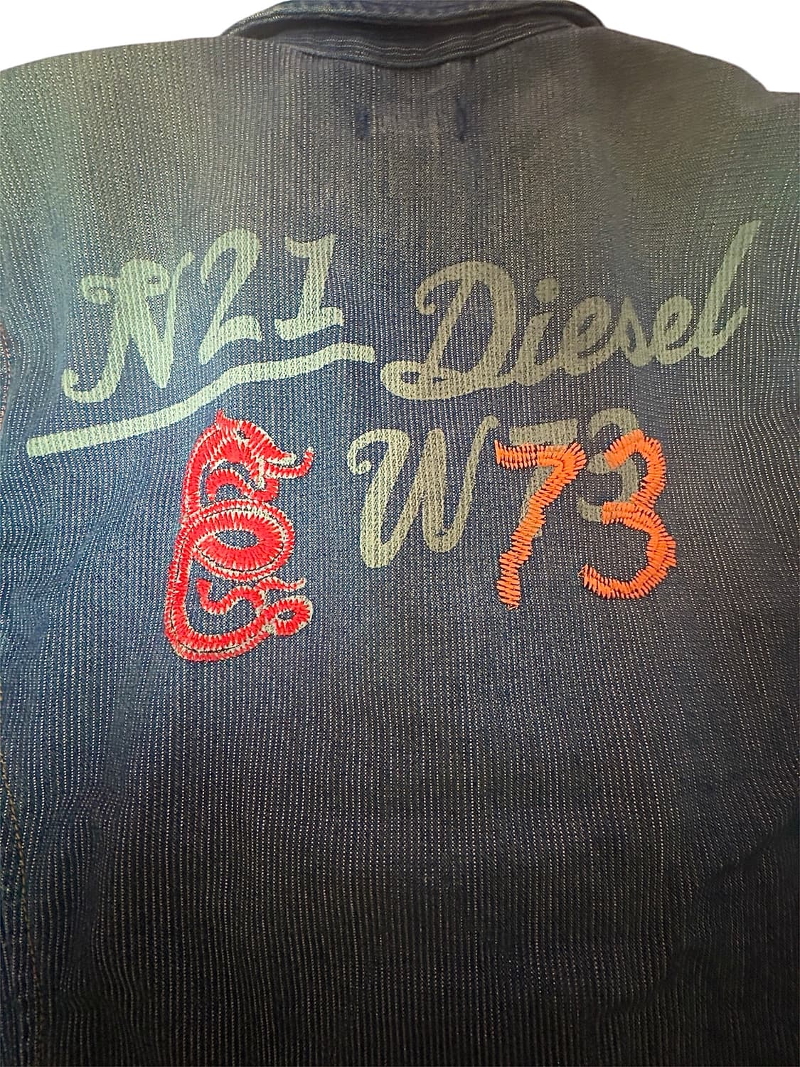 디젤 데님 라이더자켓 상품이미지7