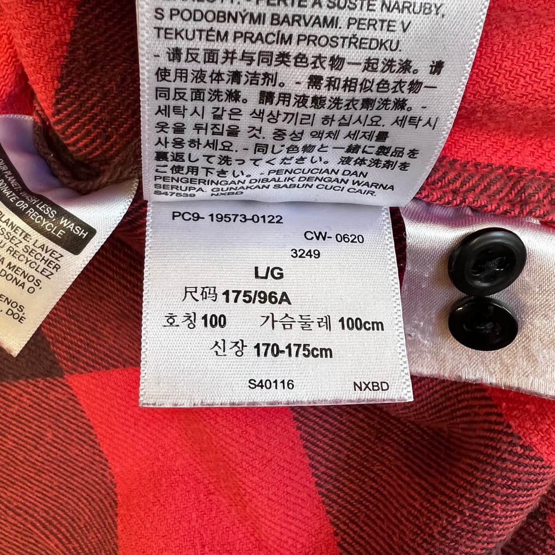 리바이스 체크 플란넬 셔츠 상품이미지6