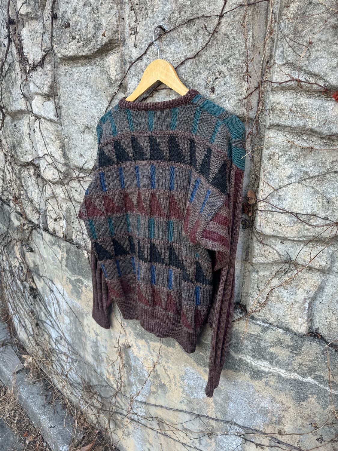 80s 펜들턴 빈티지 멀티컬러 울 니트 m 상품이미지4