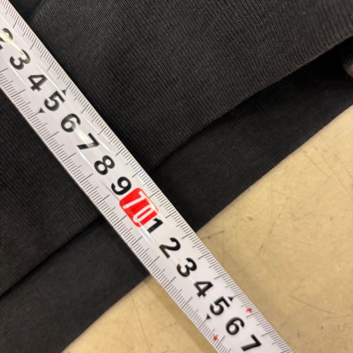 반스 빅로고 블랙 후드티 상품이미지4