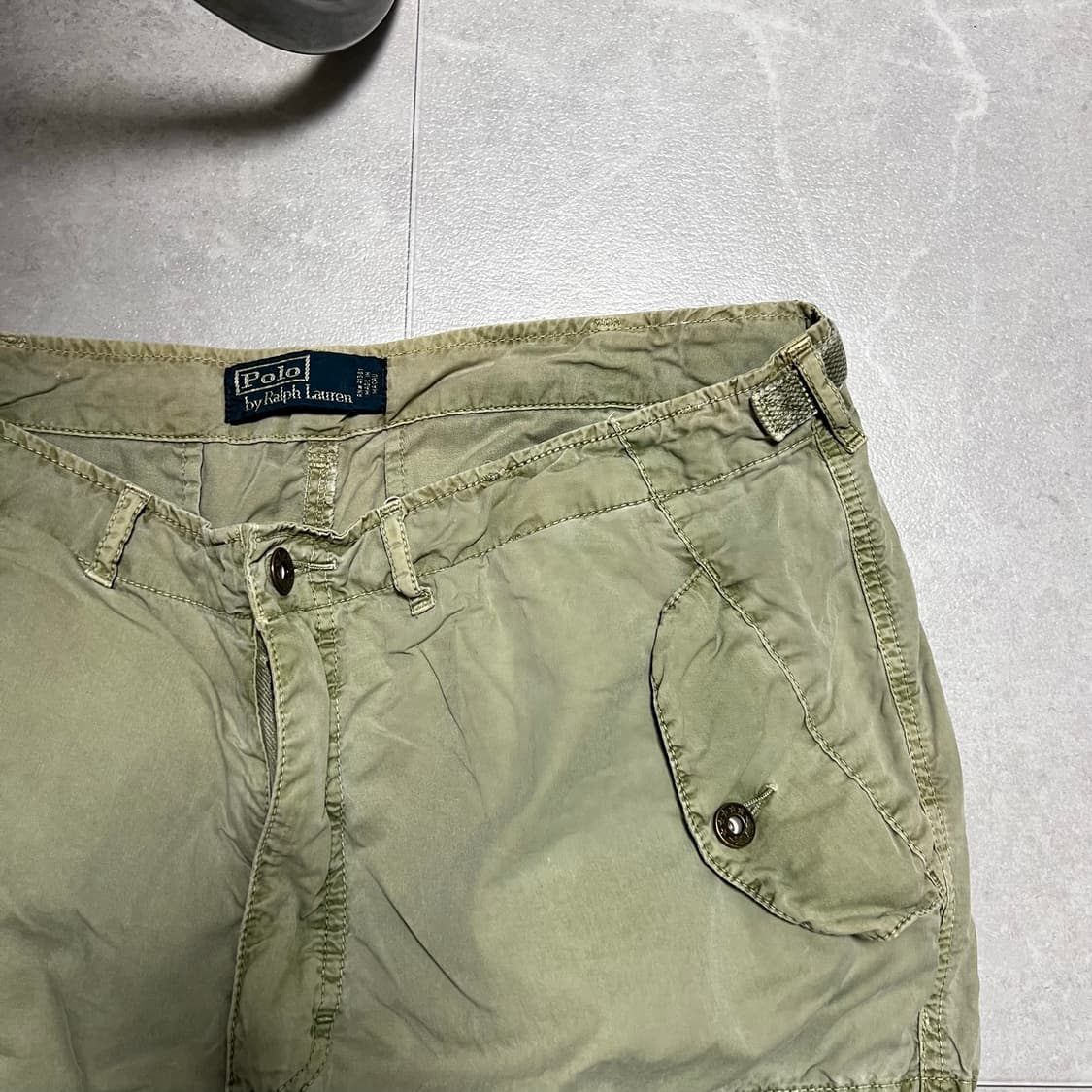 [36] 00s 폴로 랄프로렌 카키 카고 팬츠 상품이미지2