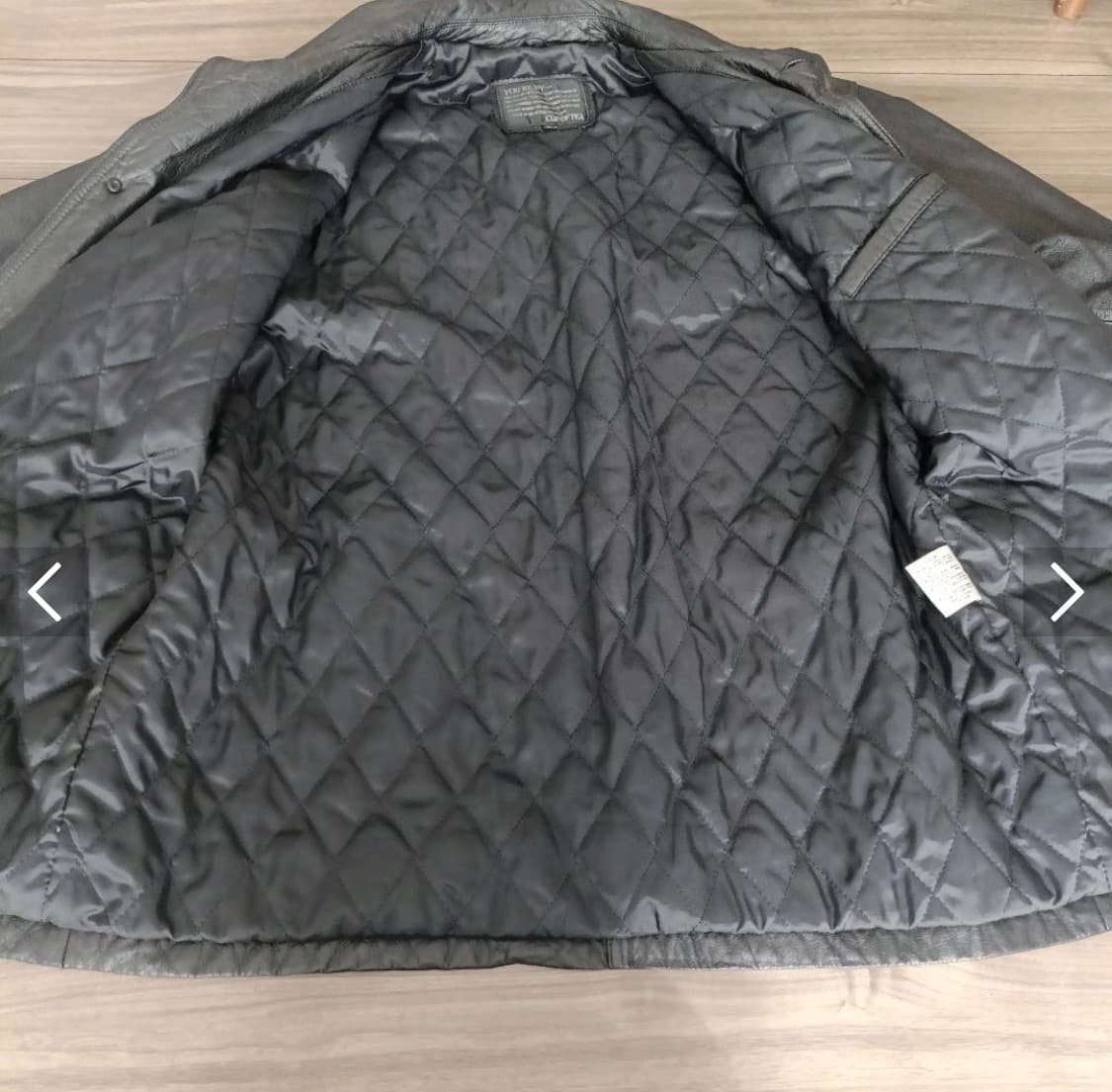 빈티지 누빔 레더 자켓  상품이미지6