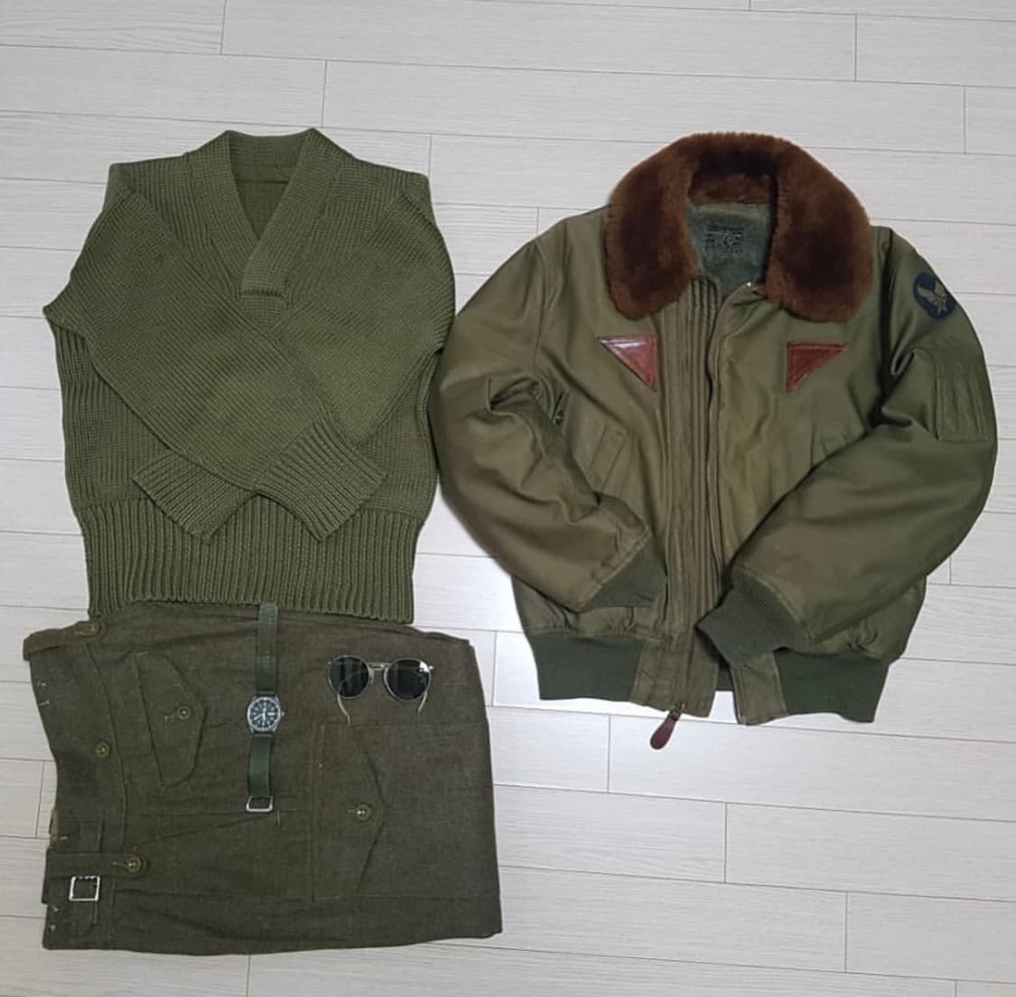 버즈릭슨 B-15A 플라잉 자켓 상품이미지2