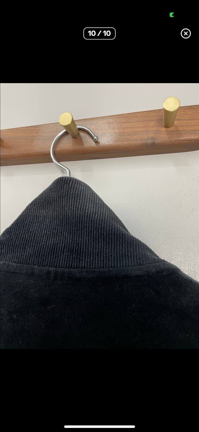 아디다스 블랙 벨벳 백로고 트랙탑 져지 A3587 상품이미지10