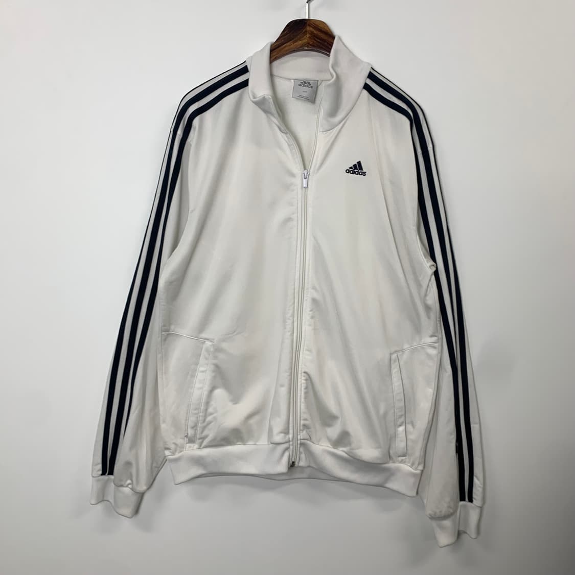 아디다스 사이드라인 화이트 트랙탑 져지 상품이미지2