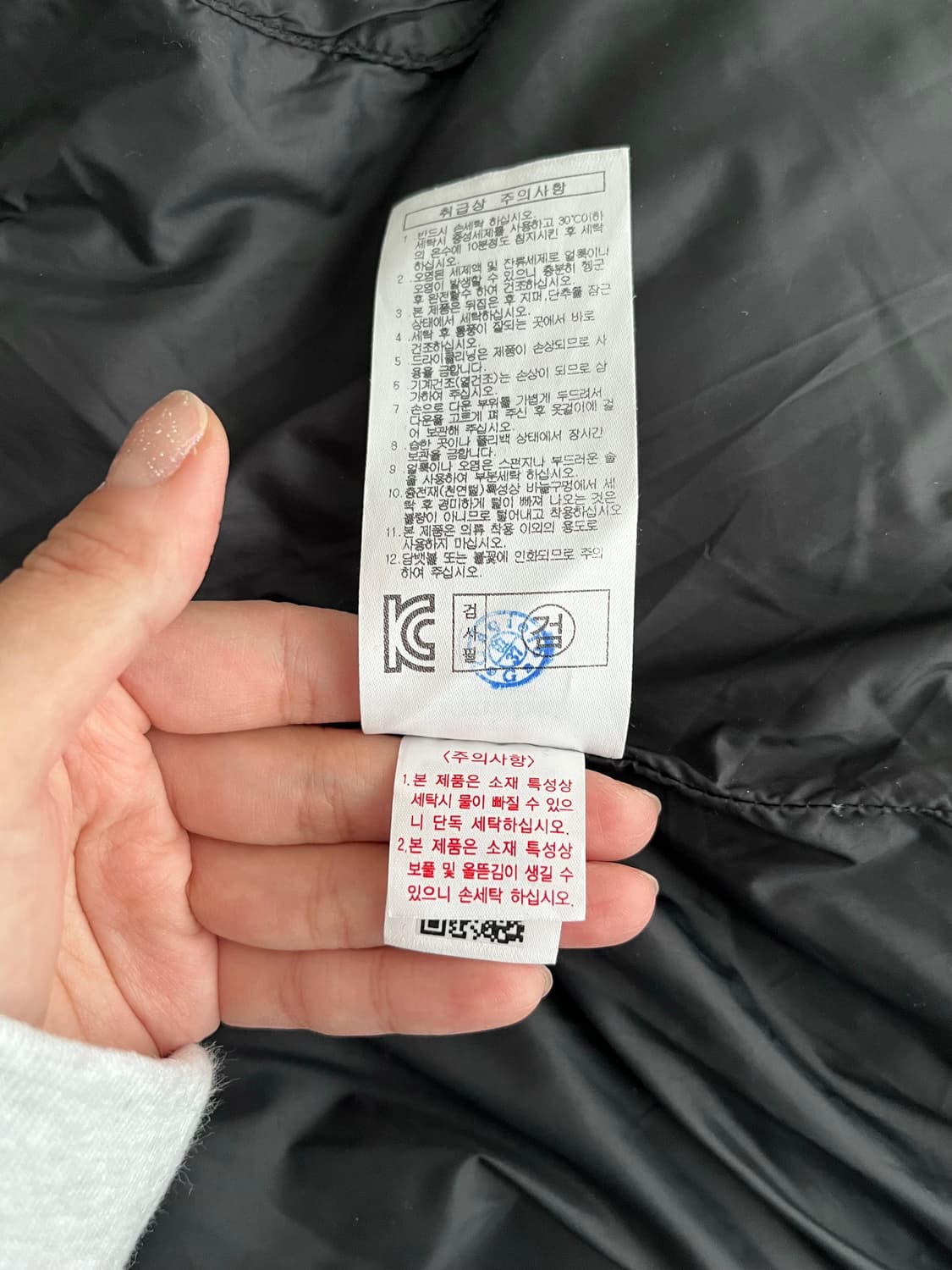 110) 몽벨 구스다운 롱패딩 카키 상품이미지8