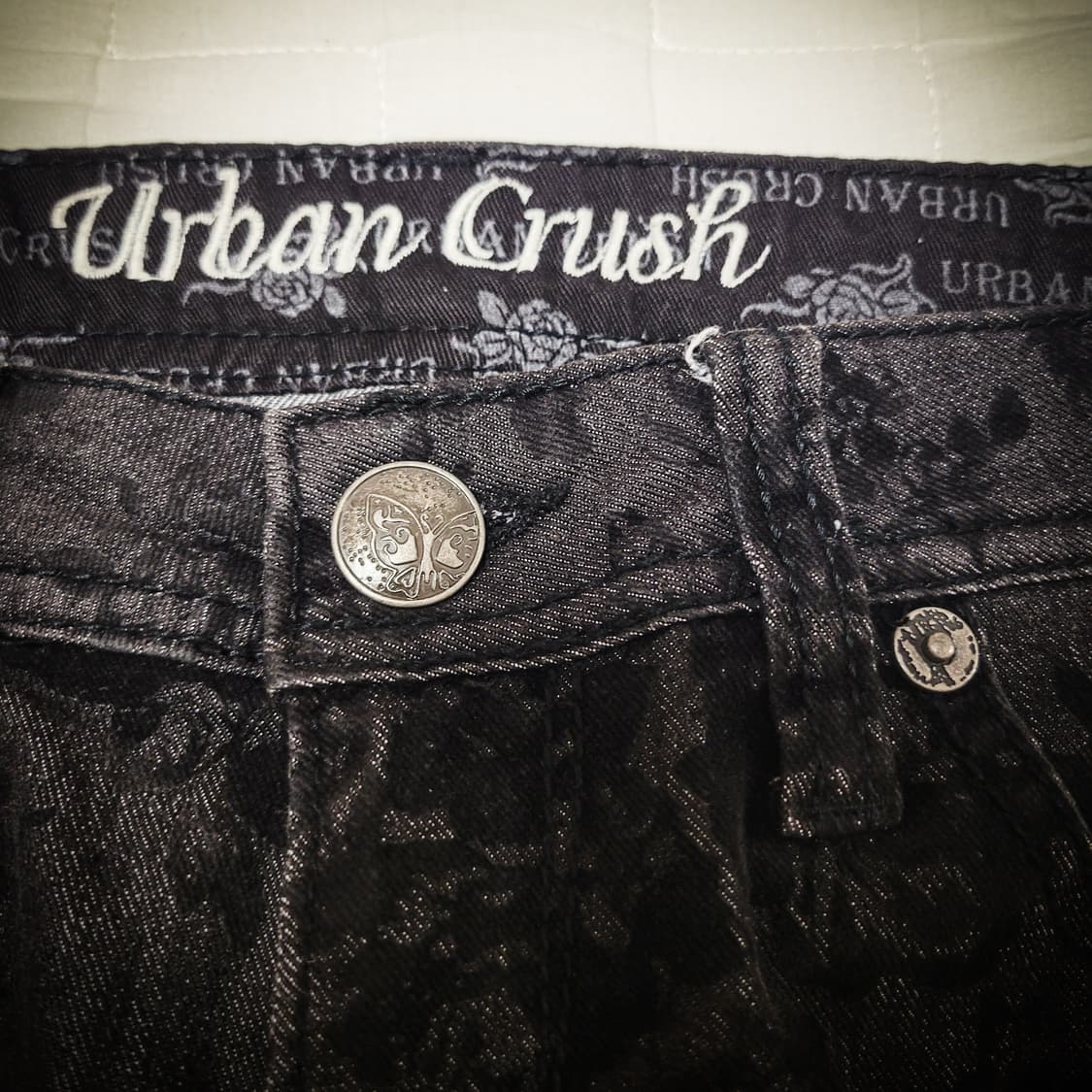 '00s Urban Crush Rose Jacquard Pants 상품이미지4