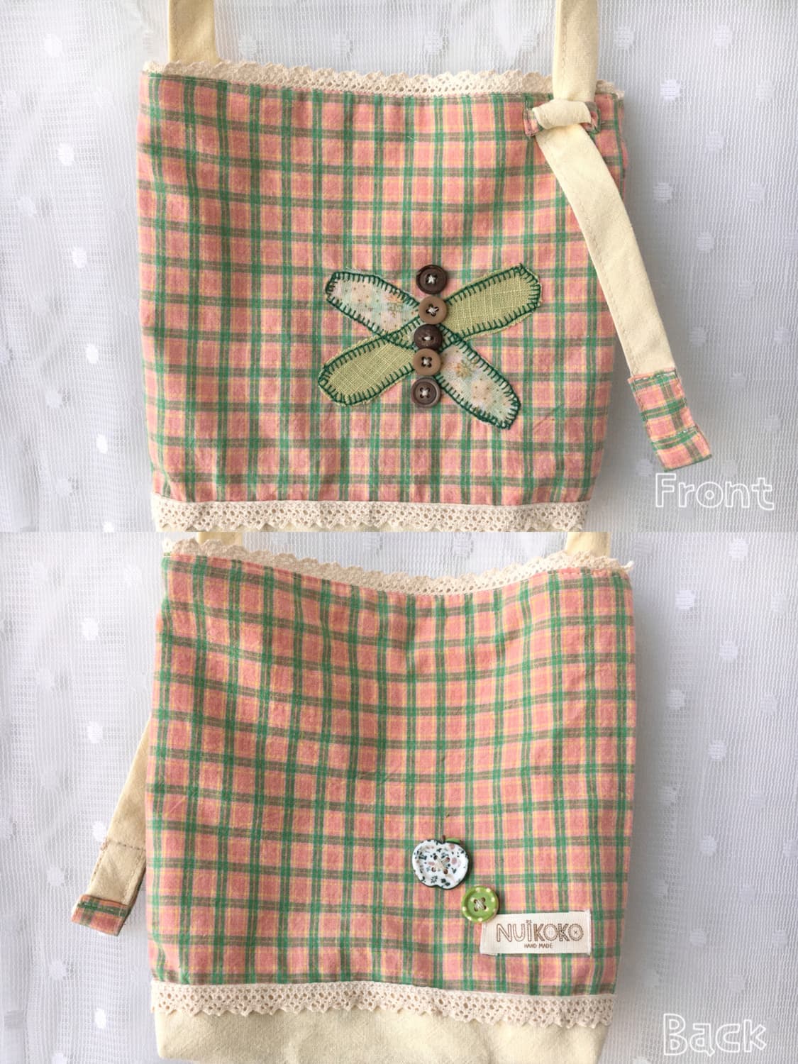 [HAND MADE] 핸드메이드 패치워크 미니 크로스백 모리걸 상품이미지2