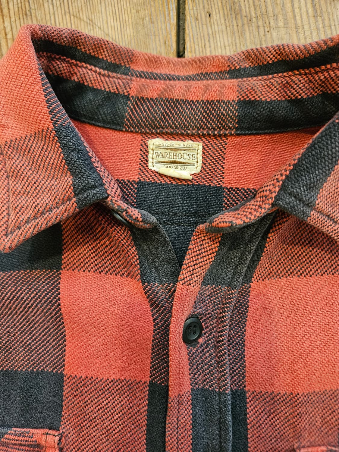 웨어 하우스 버팔로 체크 셔츠 상품이미지4