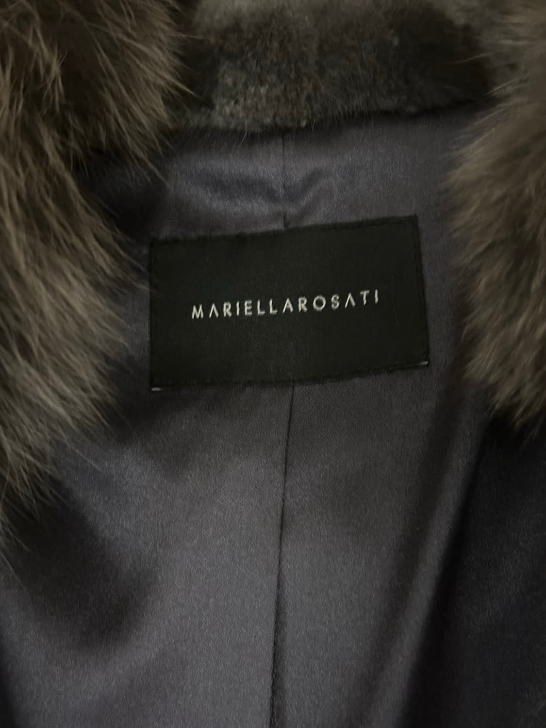 마리엘라로사티 그레이 밍크 코트 상품이미지8