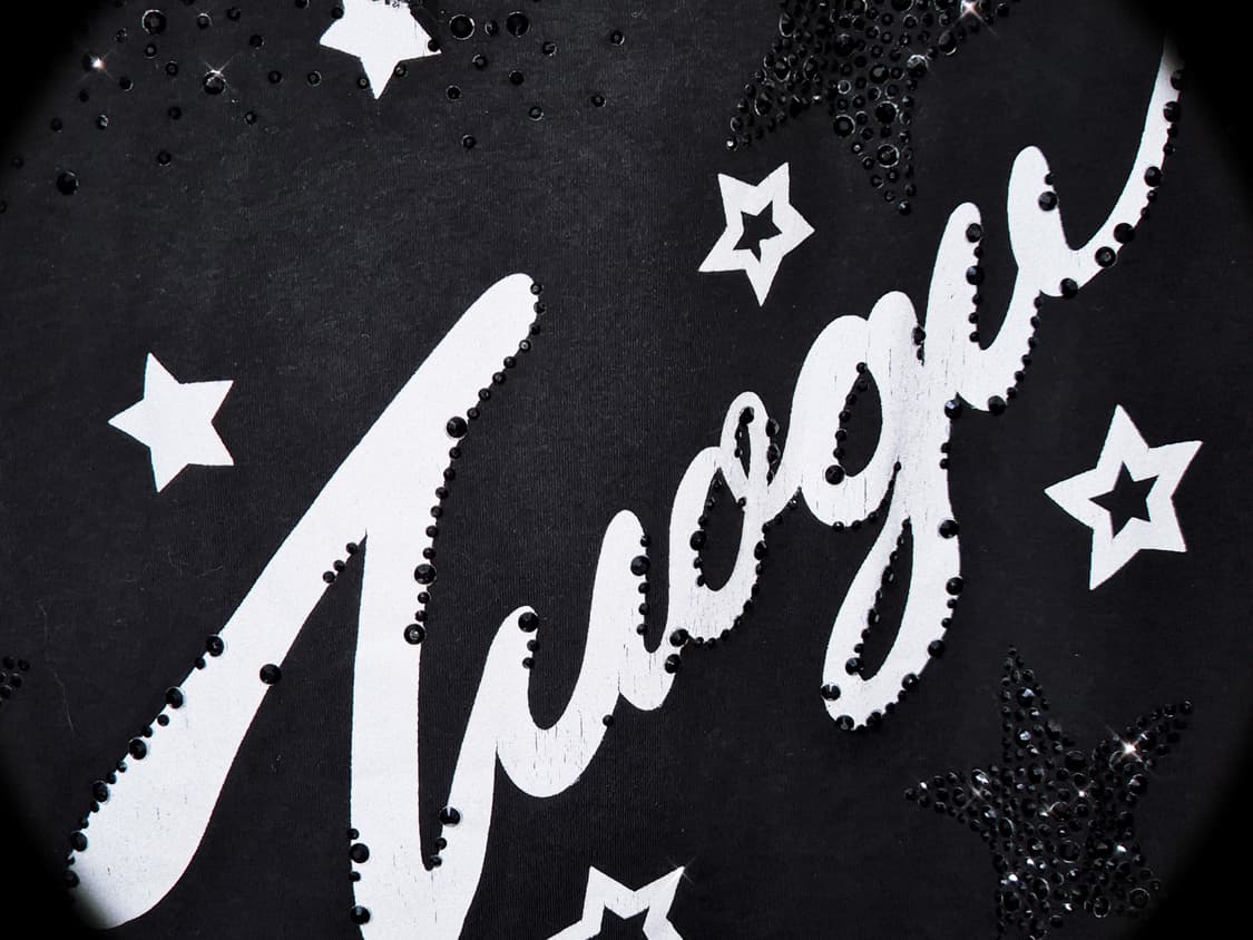 Vintage 03 Black Angel Cut-Out stud top 상품이미지3