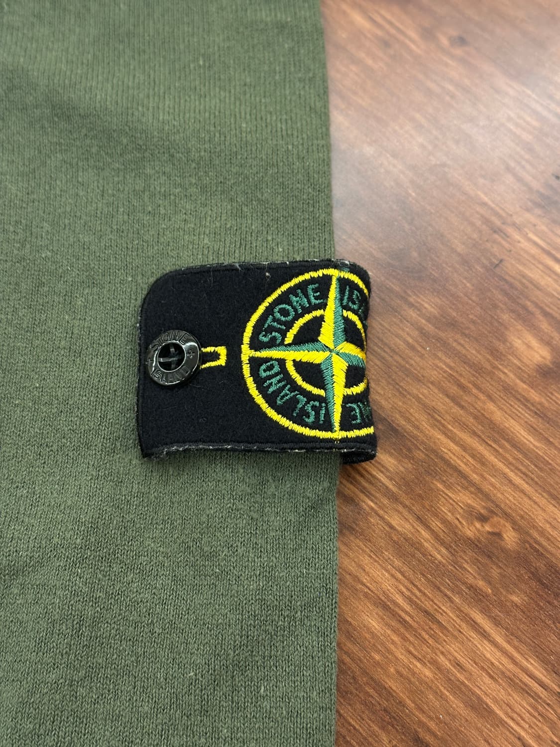 [정품] 스톤아일랜드 롱슬리브 니트 올리브 그린 S 상품이미지3