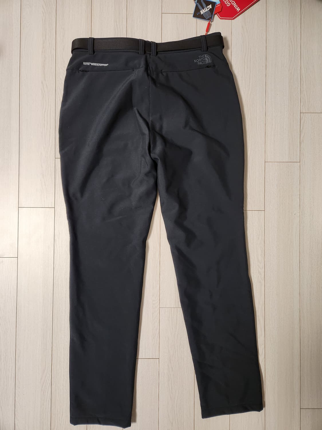 택 새상품)노스페이스 GORE WINDSTOPPER 여성 등산 블랙 기모 상품이미지8