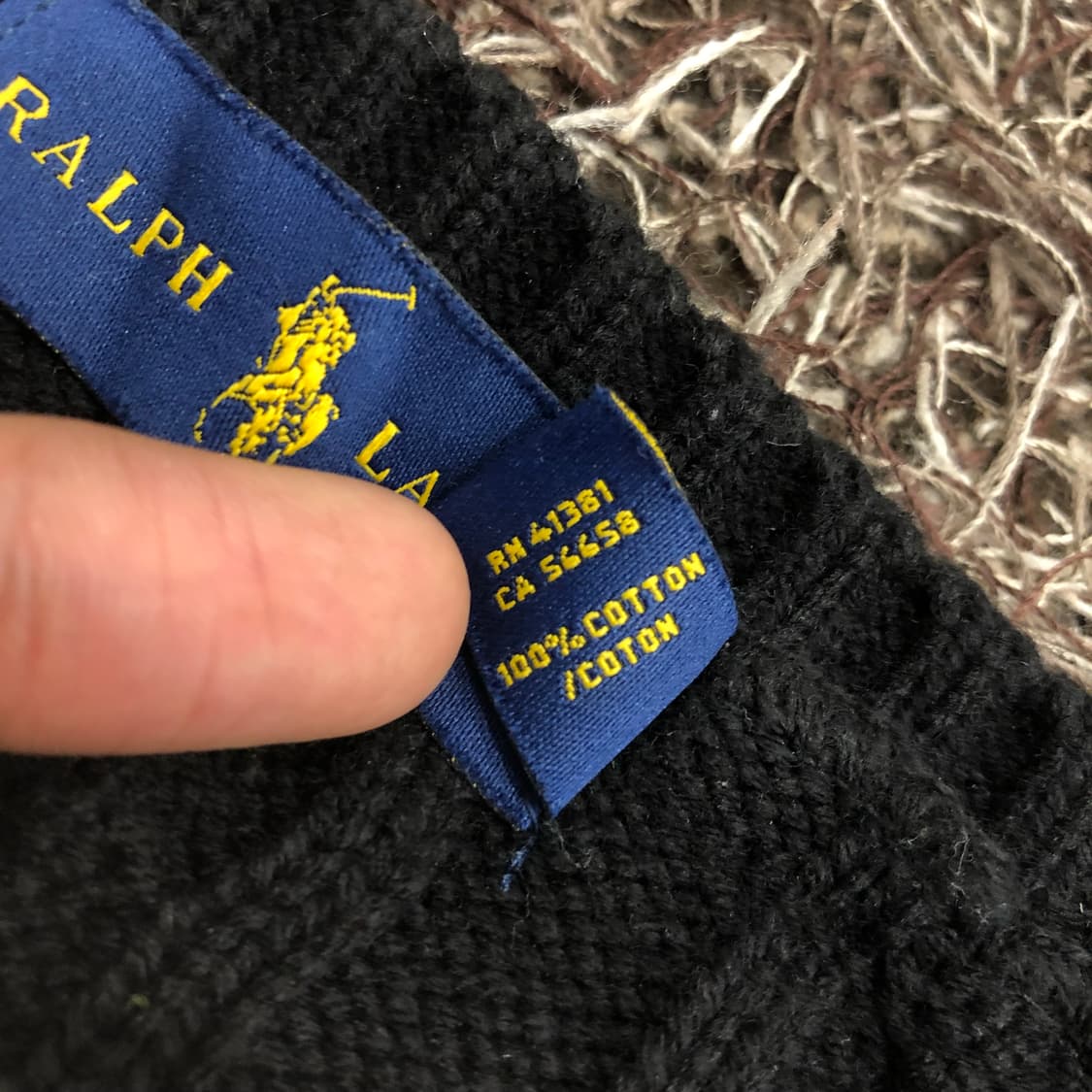 폴로 랄프로렌 케이블 니트  상품이미지5