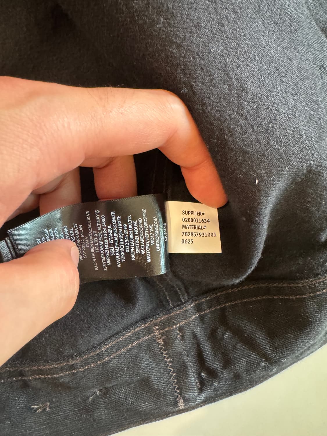 RRL lot271 블랙 “L” 사이즈 팝니다 상품이미지4
