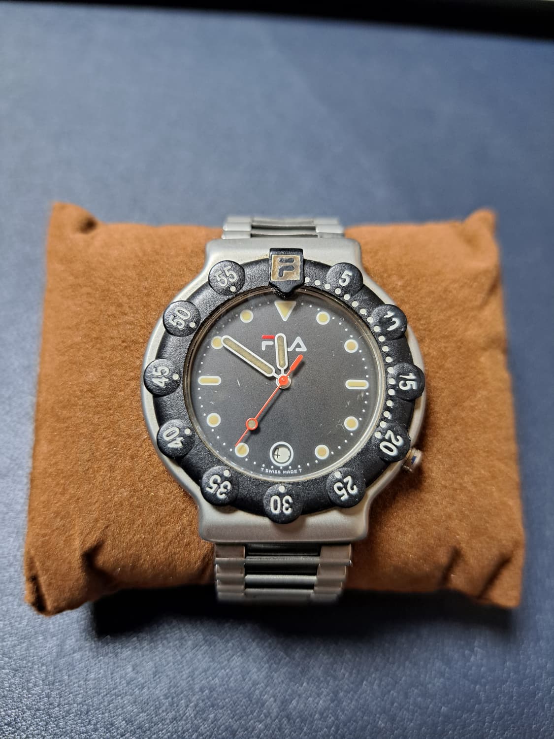 (빈티지) FILA 메탈 다이버 시계 상품이미지1