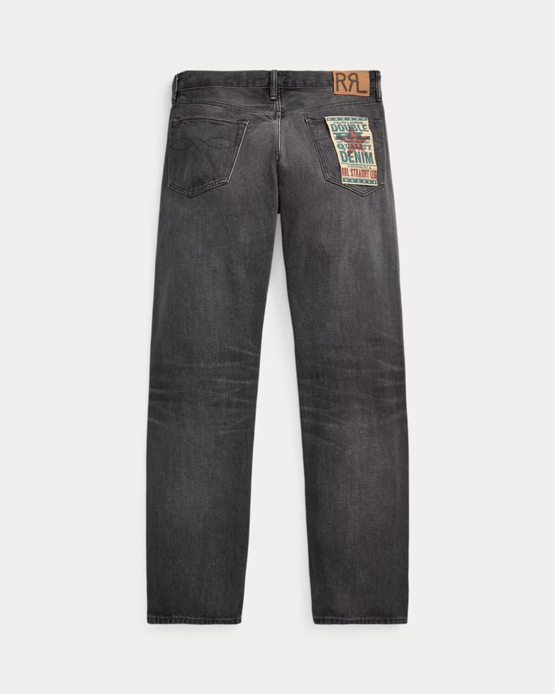 (32/30)RRL 더블알엘 스트레이트 흑청 데님 상품이미지2