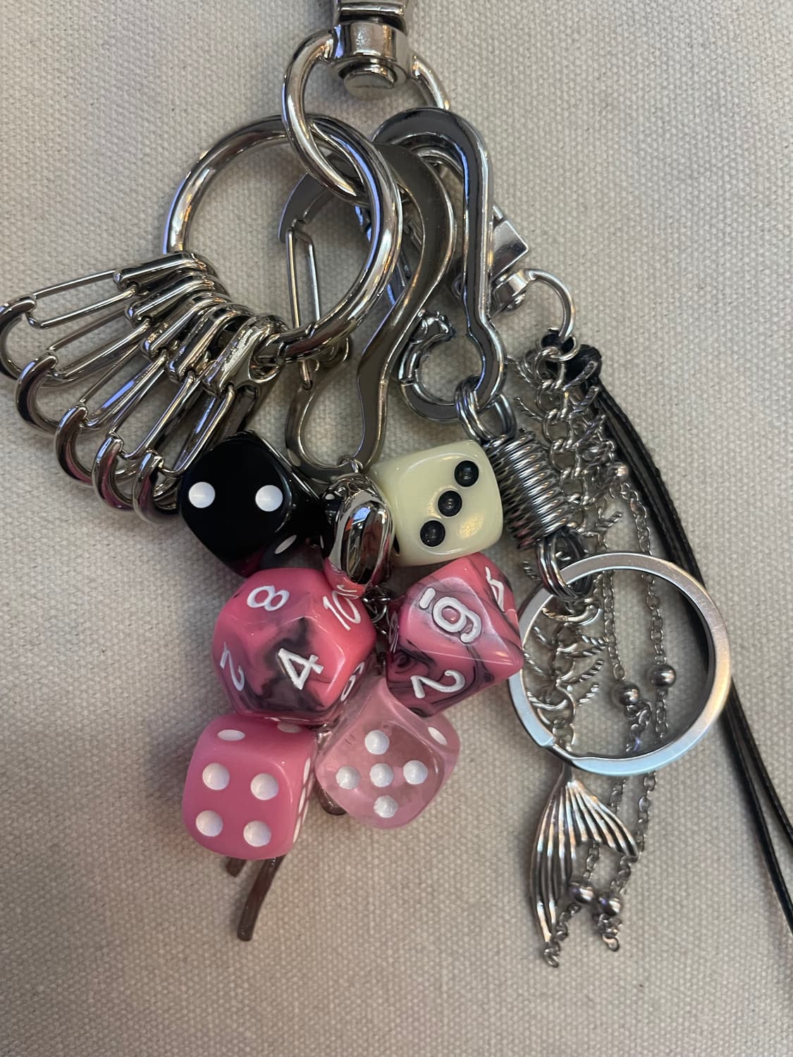🎲 Dice Punk Keyring  상품이미지3