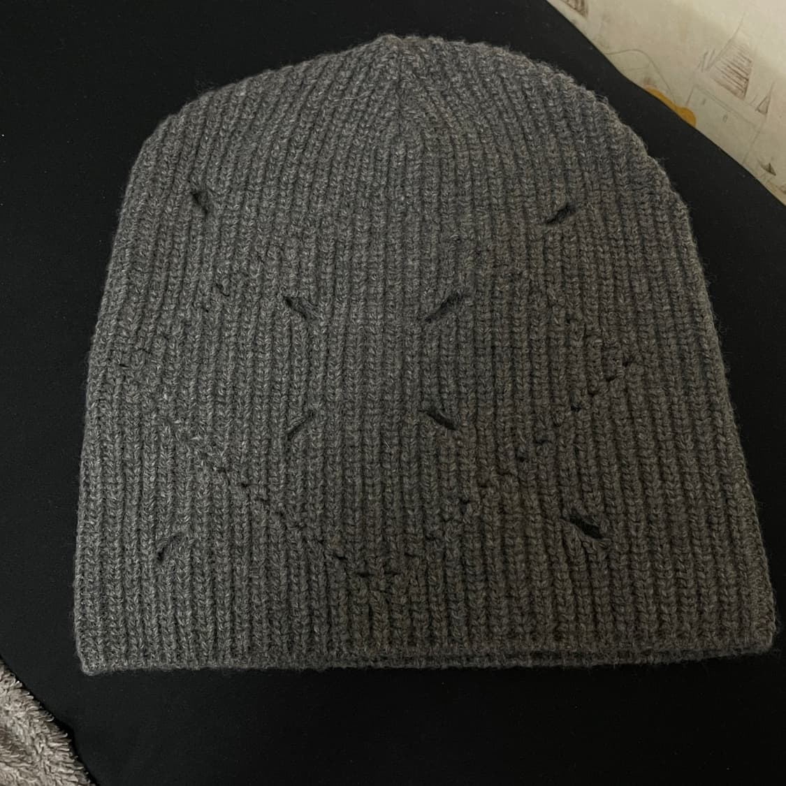 Moonsun 문선 비니 그레이 상품이미지2