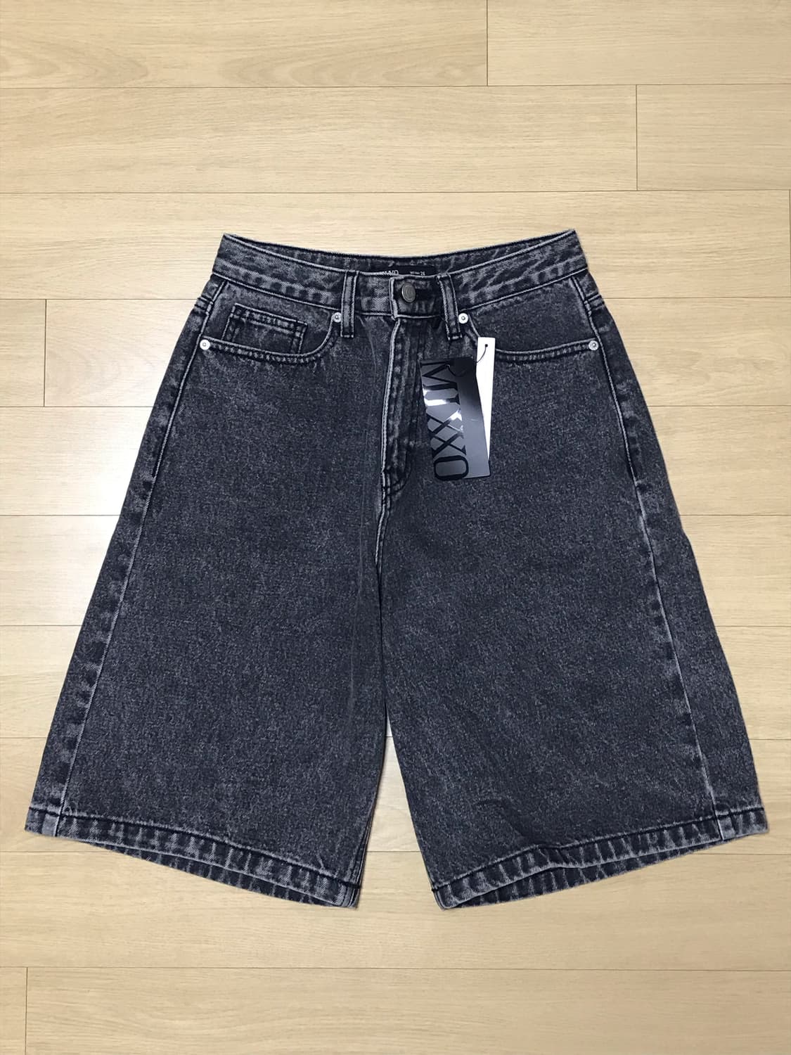 MIXXO 미쏘 루츠핏 버뮤다 데님 팬츠 상품이미지1