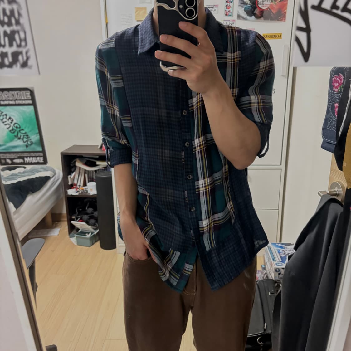 Gavi Di Gavi 멀티 체크 셔츠 상품이미지5