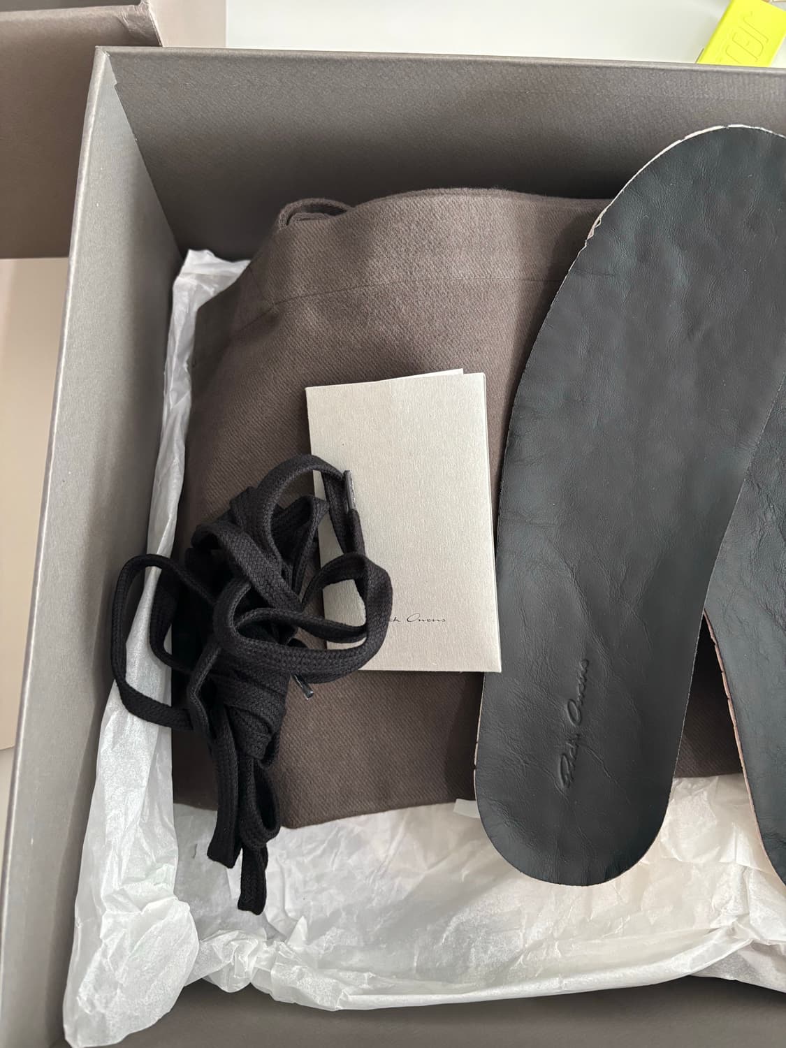 릭오웬스 지오바스켓 검/흰 43 상품이미지6