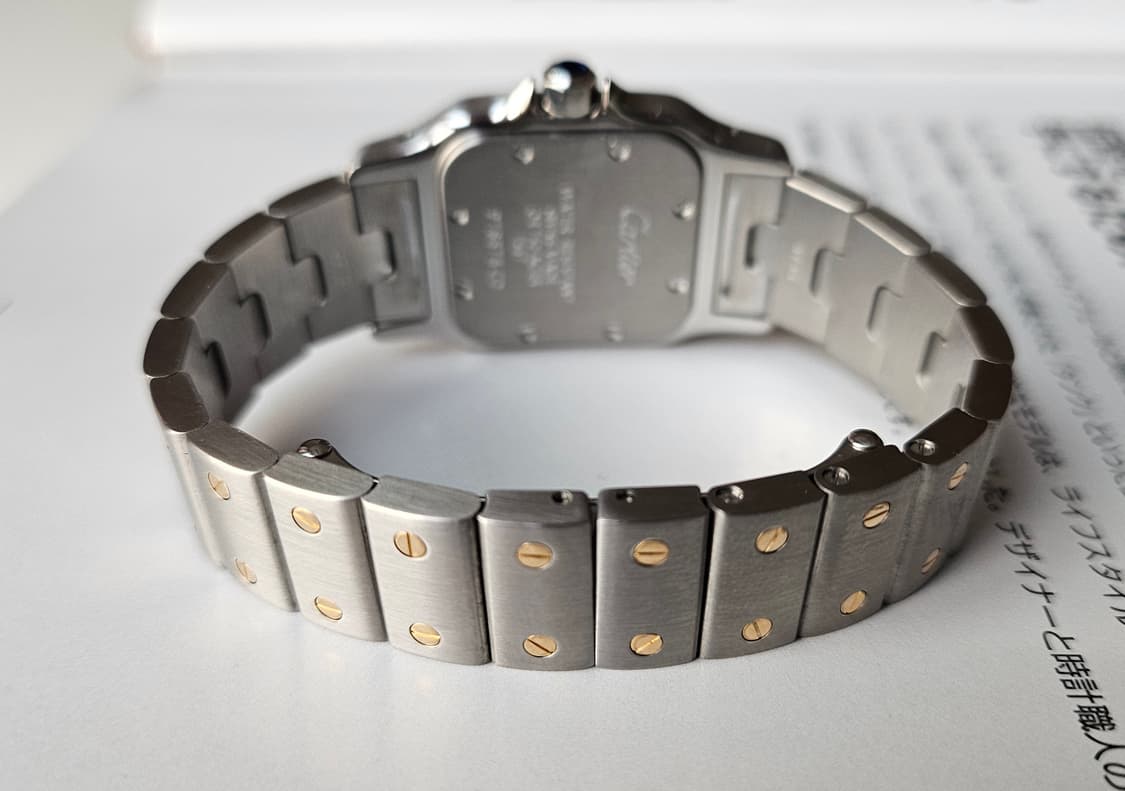 까르띠에 산토스 갈베 18k콤비 스몰 상품이미지4