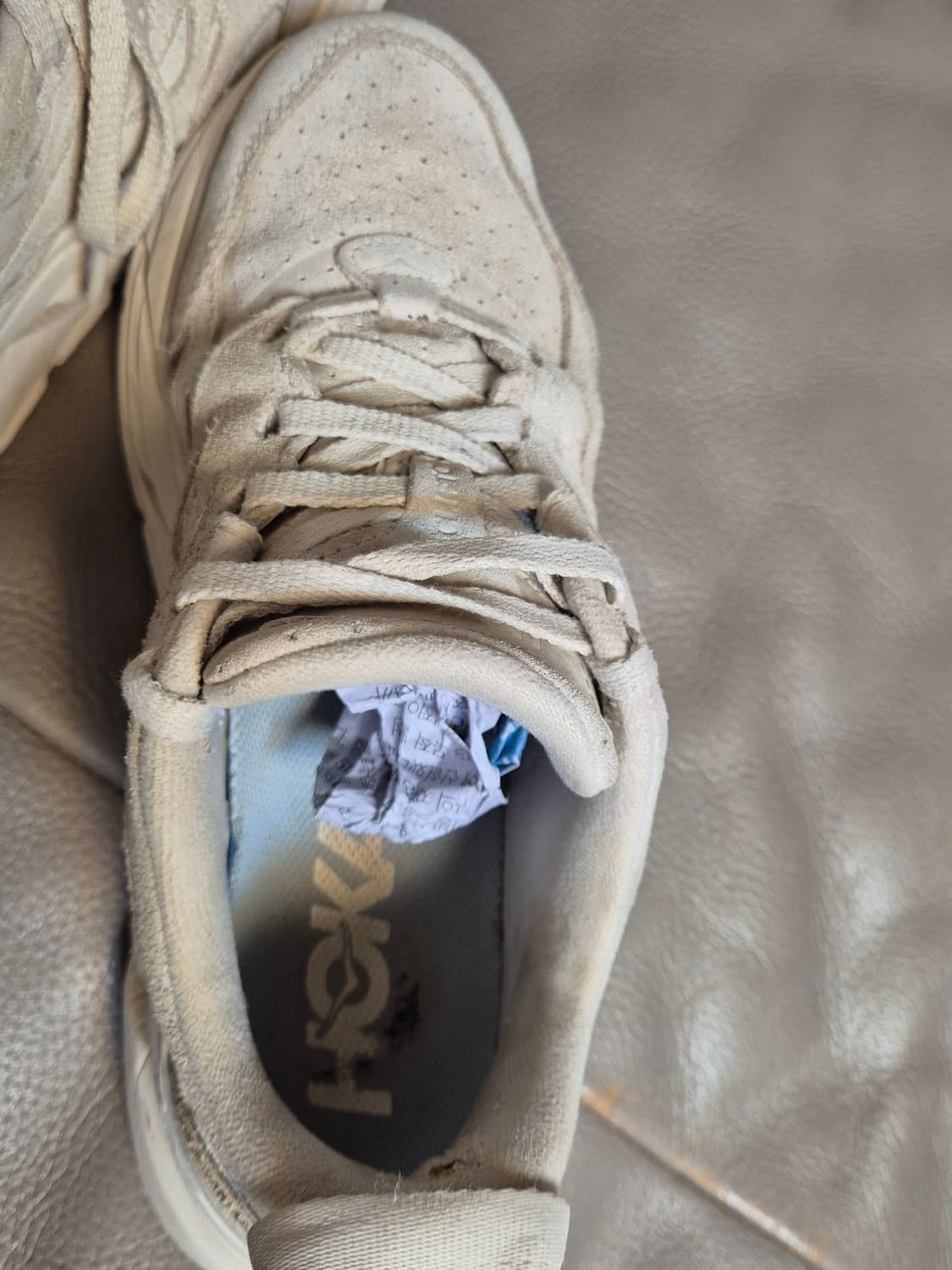 호카 클리프톤 L 스웨이드 에그녹 여성 235 상품이미지9